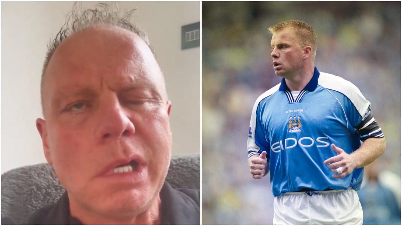 L'ex capitano del Manchester City mostra il suo volto in un video: "Ho la sindrome di Ramsay Hunt"