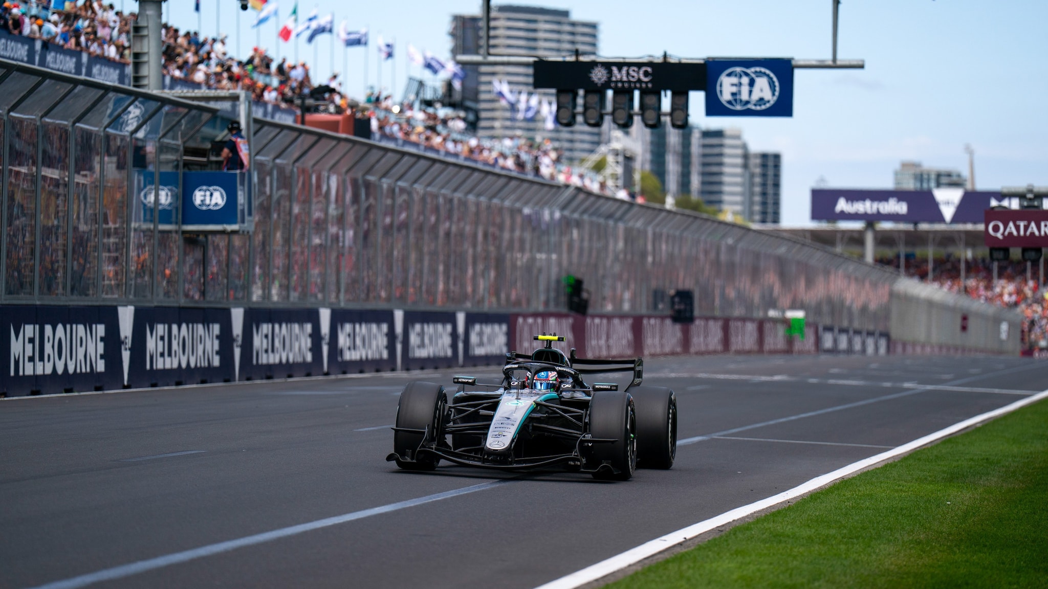 Il giro di Antonelli nel GP Australia svela il piano della Mercedes: continua a nascondere la vera W17