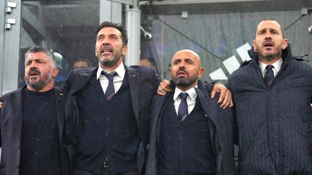 Bonucci e Buffon in Nazionale con Gattuso, quali sono i loro ruoli nello staff dell'Italia