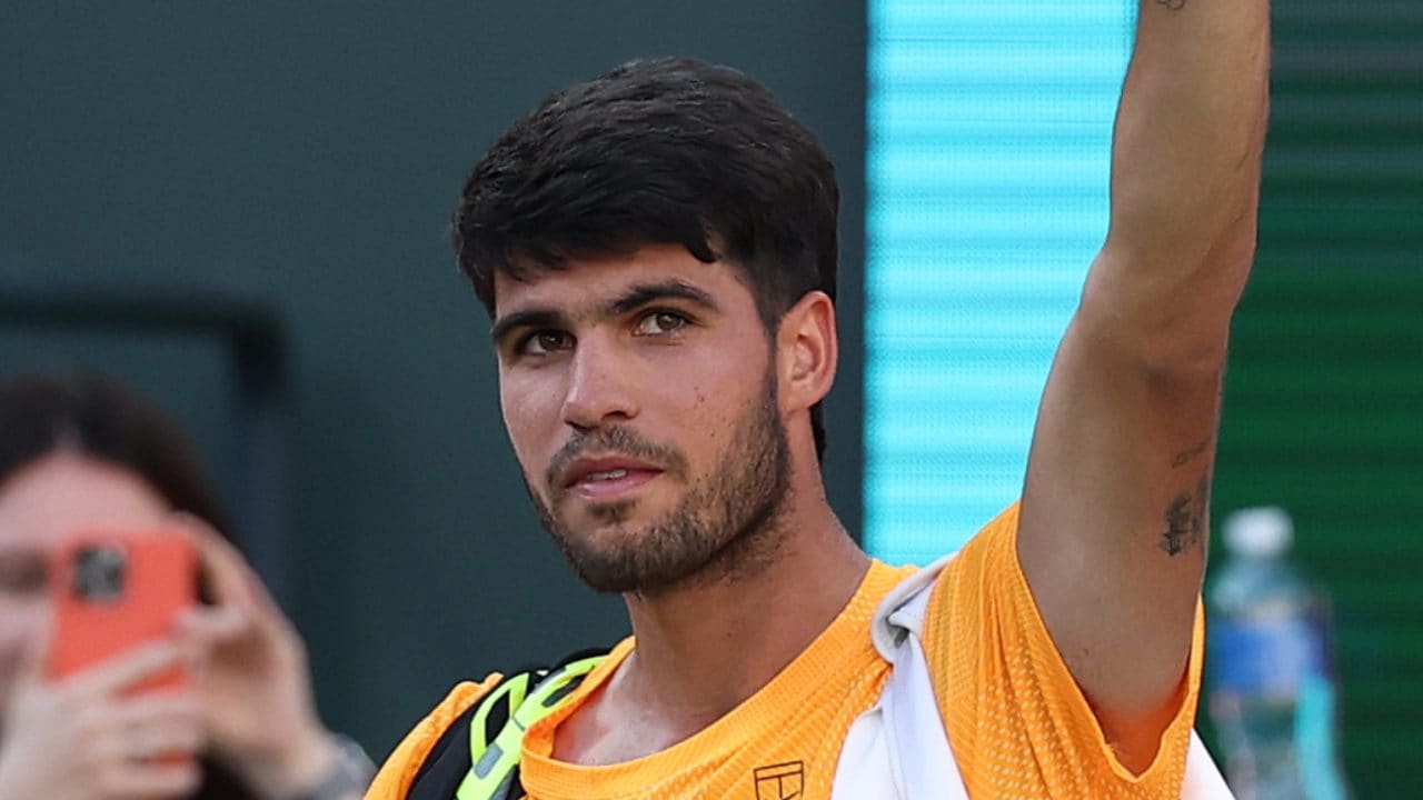 Alcaraz saluta Indian Wells dopo l’eliminazione con Medvedev