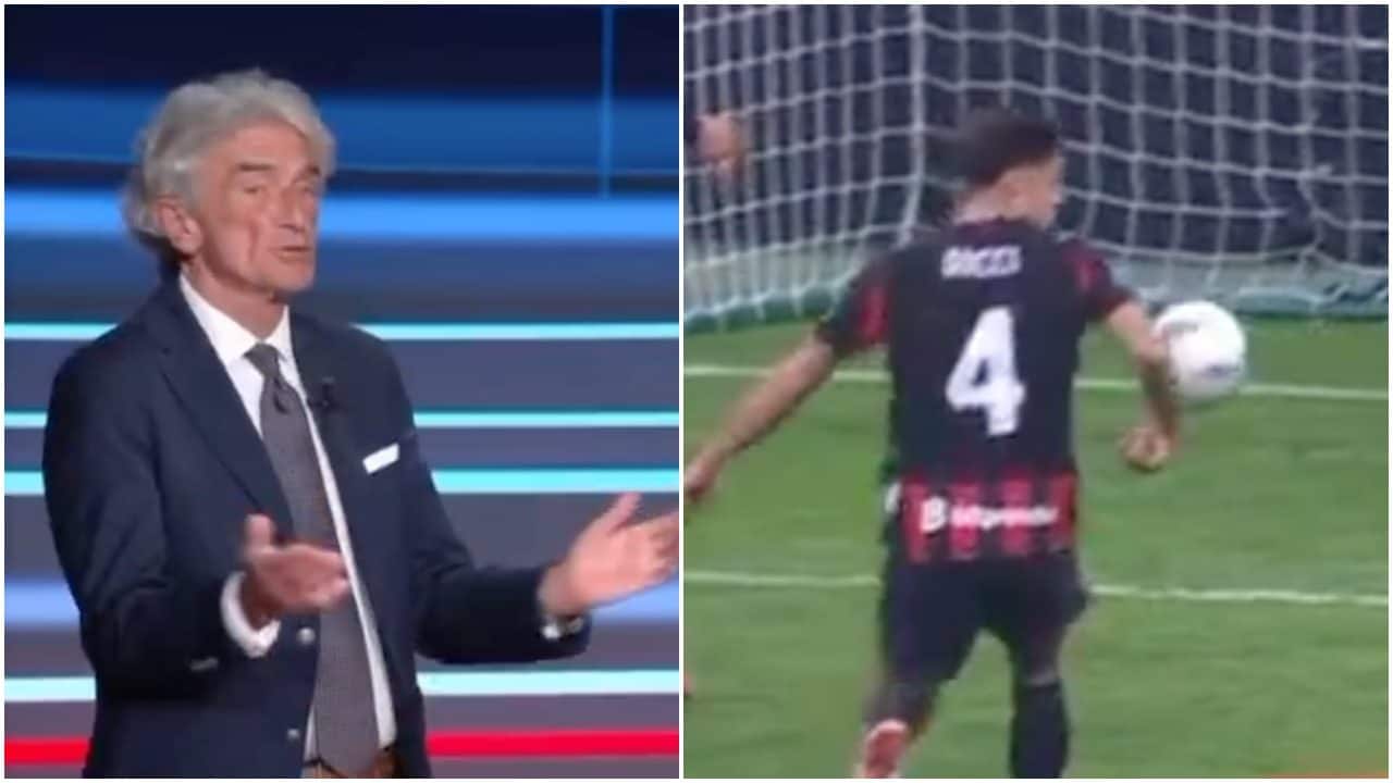 Cesari spiega perché il VAR non ha segnalato il tocco di mano di Ricci in Milan-Inter: "È sudditanza"