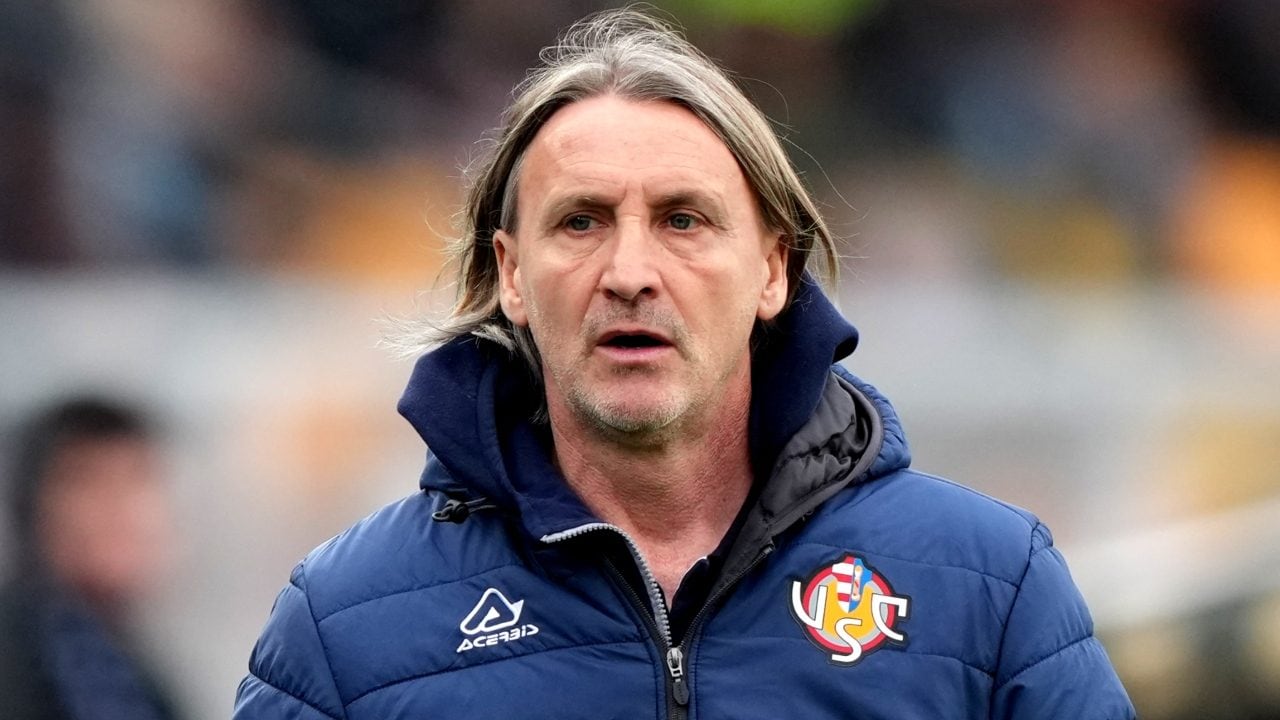 Davide Nicola è stato esonerato dalla Cremonese: per l'allenatore solo 4 punti nelle ultime 15 gare