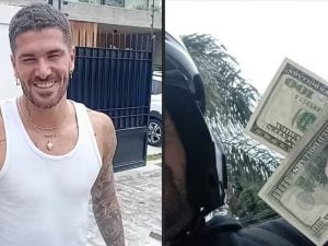 Rodrigo De Paul sorprende un fattorino, ricca mancia e video per il figlio: “Mi si è fermato il cuore”