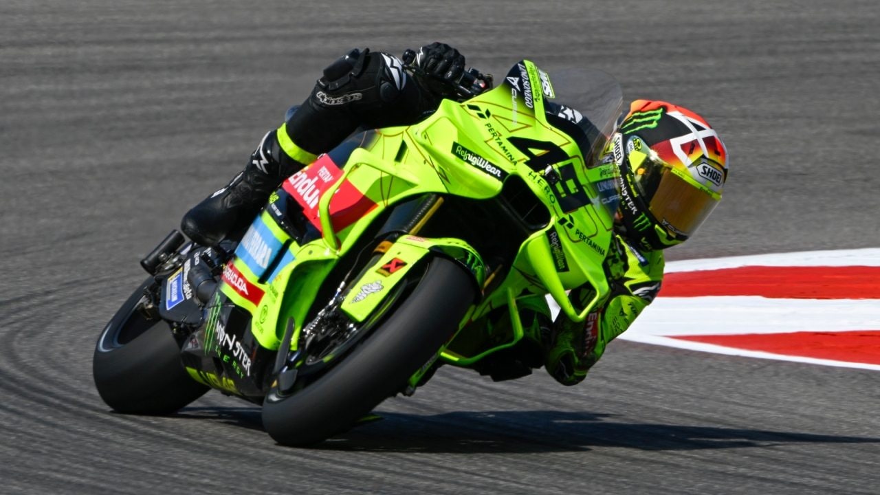 Super Di Giannantonio, è sua la pole position nel GP degli USA: Bezzecchi è secondo, Bagnaia quarto