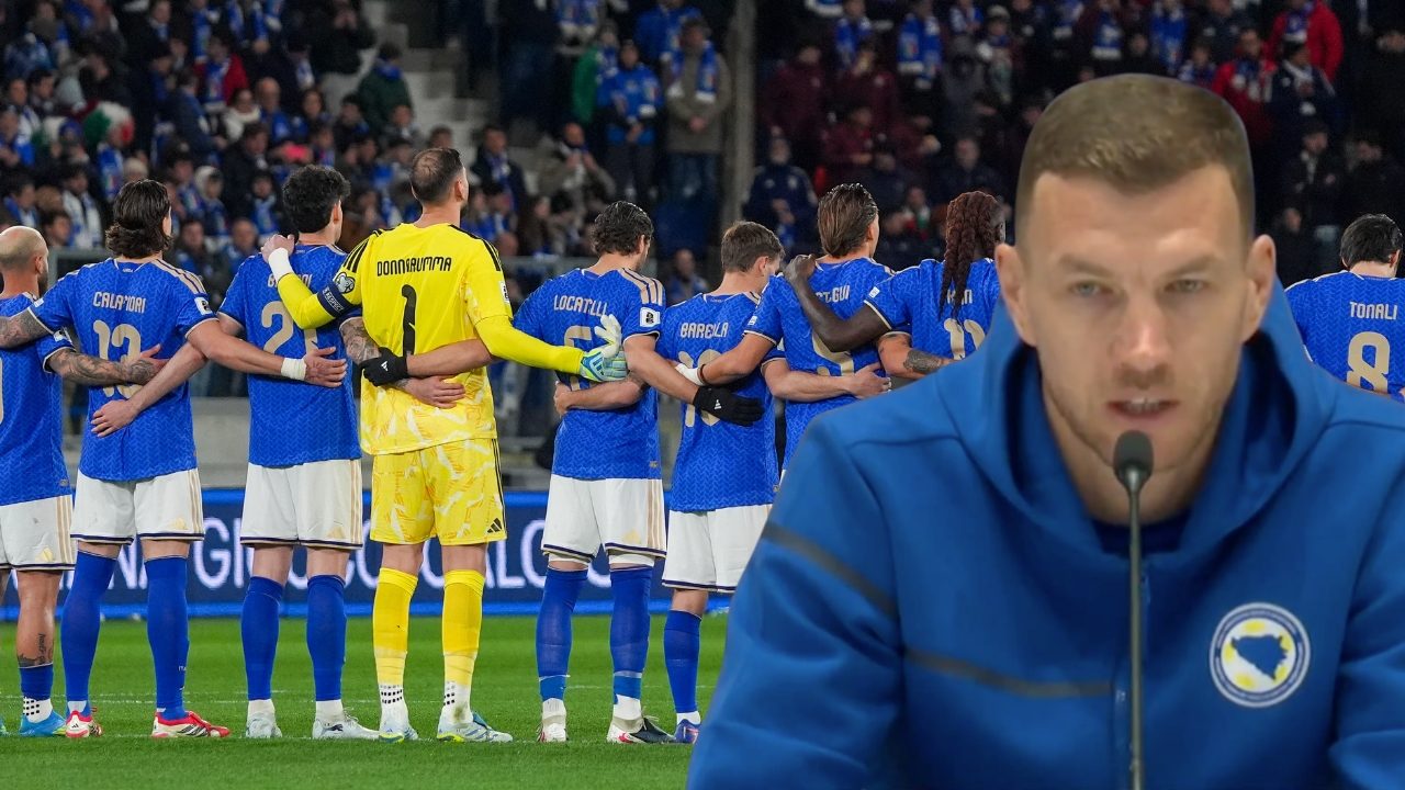 Dzeko fa un appello ai tifosi allo stadio per Bosnia-Italia: "Alzatevi in piedi e applaudite"