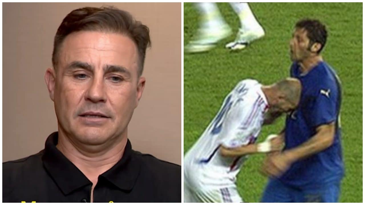 Cannavaro racconta la testata di Zidane a Materazzi: "Marco ci disse cos'era successo, eravamo increduli"