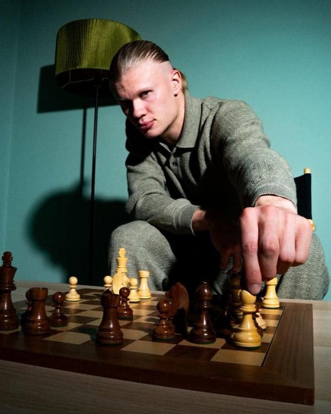 Haaland e gli scacchi, il nuovo investimento del campione norvegese