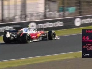 Hamilton allarma la Ferrari in radio durante le prove libere in Giappone: “Non mi fido della macchina”