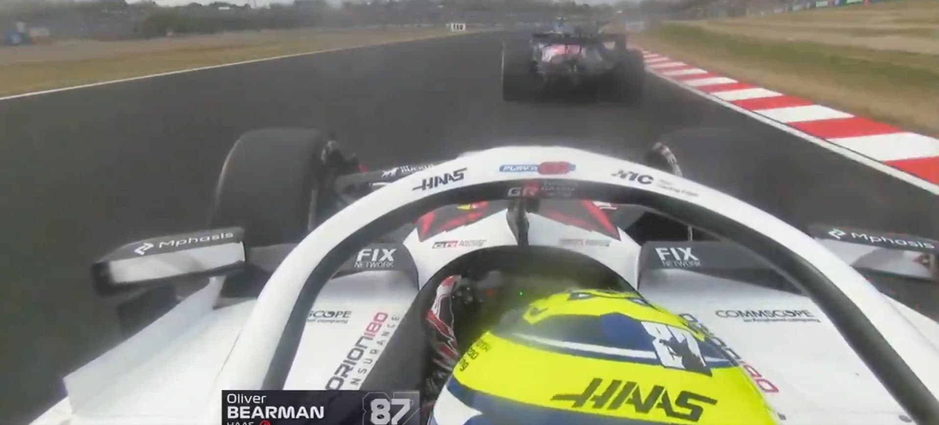 Gli istanti prima dell’incidente di Bearman in Giappone