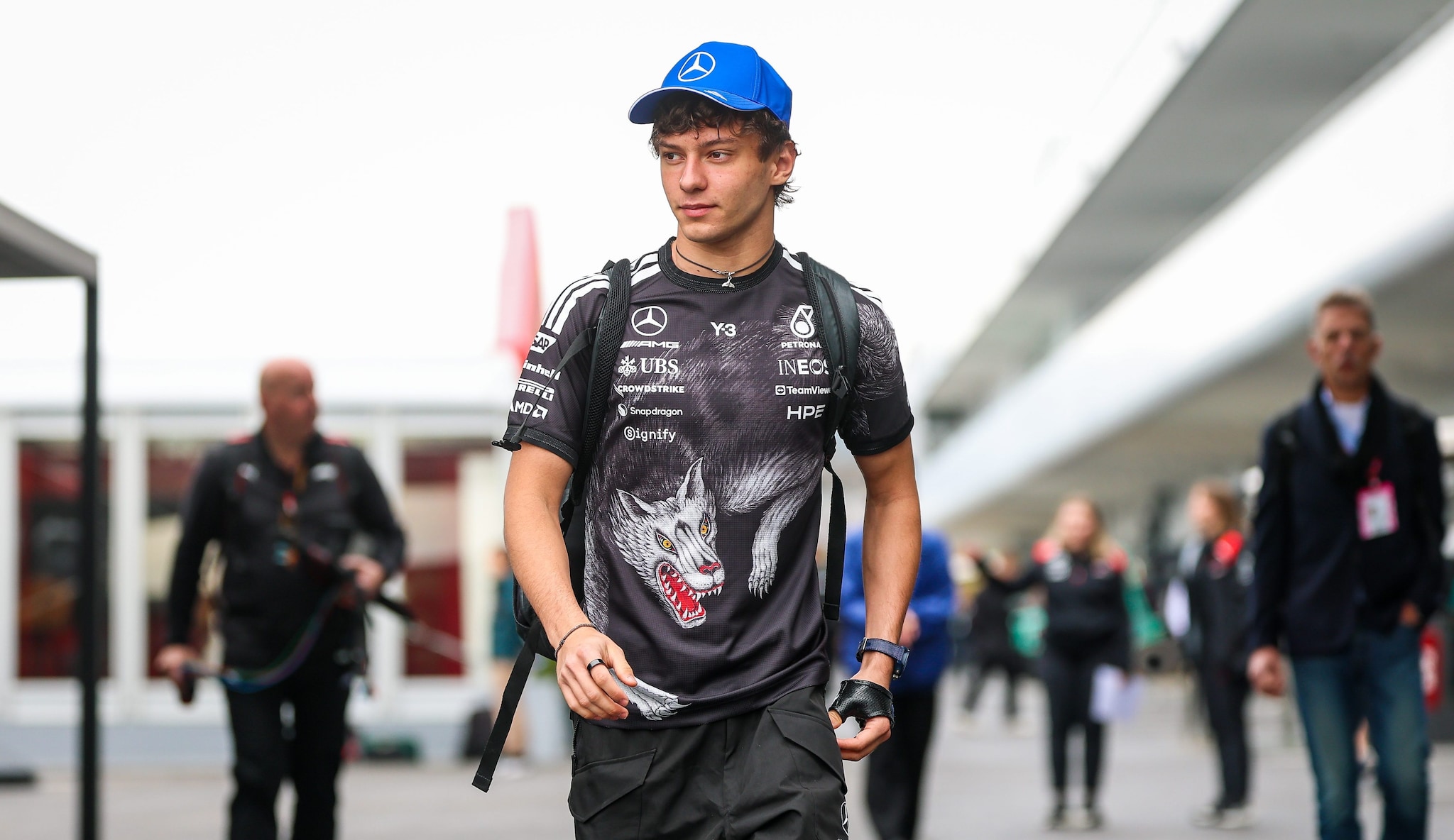 Kimi Antonelli si presenta con un tutore al GP Giappone di Formula 1: "Ma posso guidare"