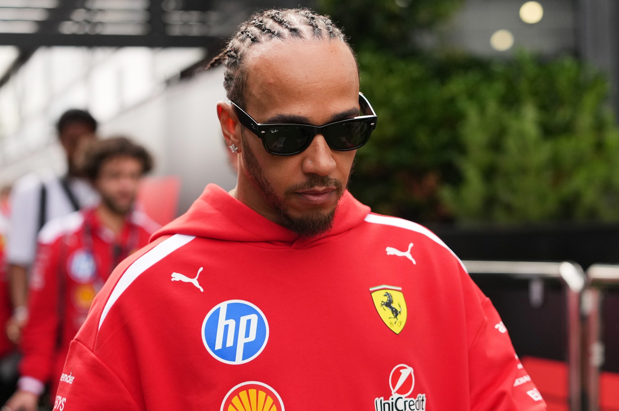 Lewis Hamilton scatterà settimo con la sua Ferrari al via del GP d’Australia