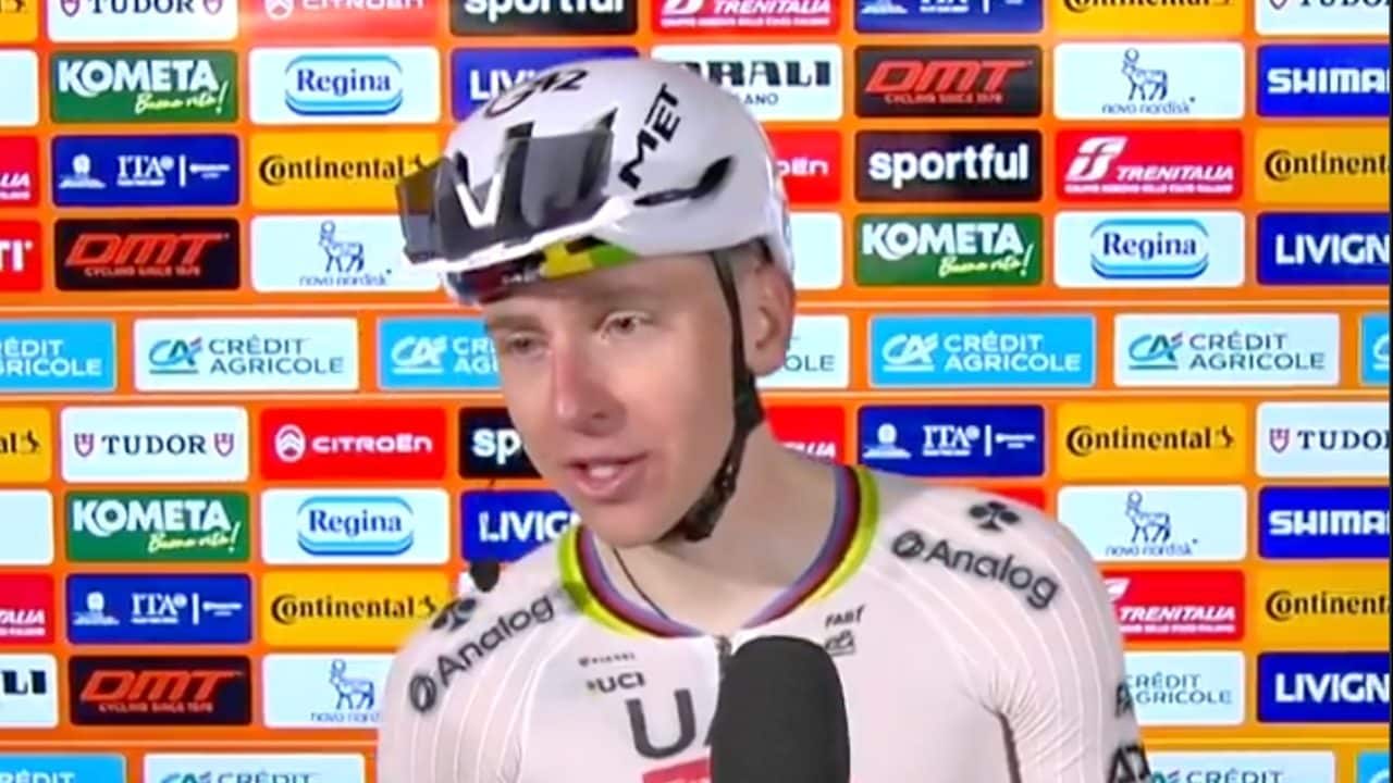 Pogacar racconta la caduta prima del trionfo alla Milano-Sanremo: "Ho pensato fosse tutto finito”