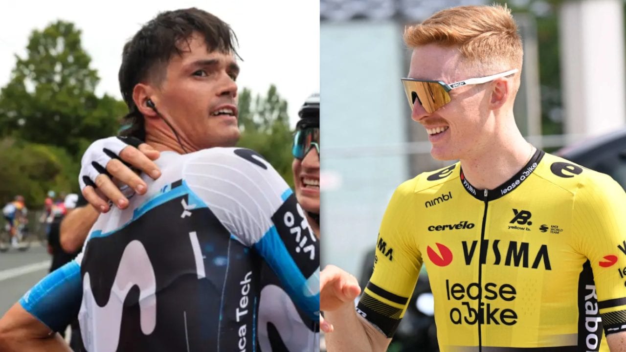 La Tirreno-Adriatico si trasforma in un ring: al traguardo Romo prende per il collo Jorgenson