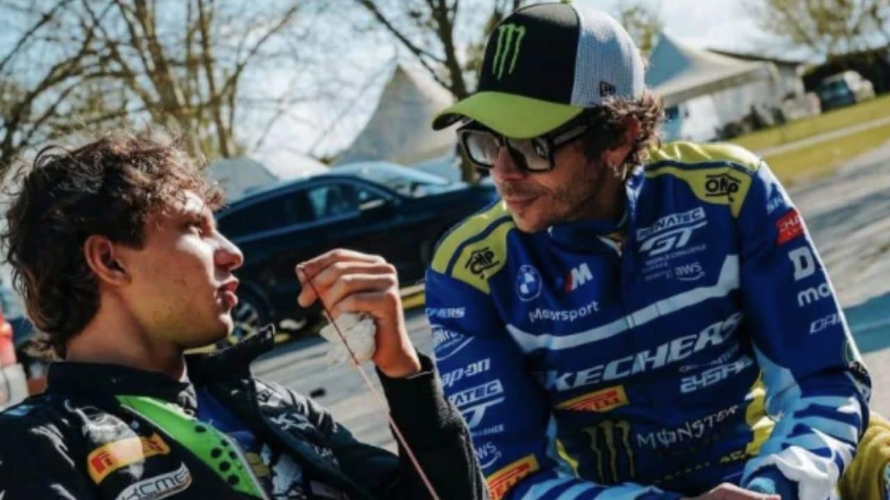 Valentino Rossi colpito: "Ho letto chi era stato l'ultimo a fare pole, gara e giro come Kimi Antonelli"