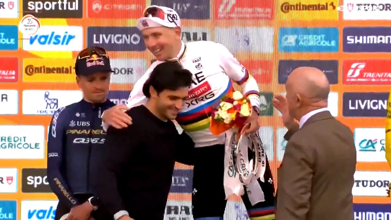 Perché alla Milano Sanremo c'era sempre Carlos Sainz insieme a Pogacar: la storia dei Focaccia Brothers