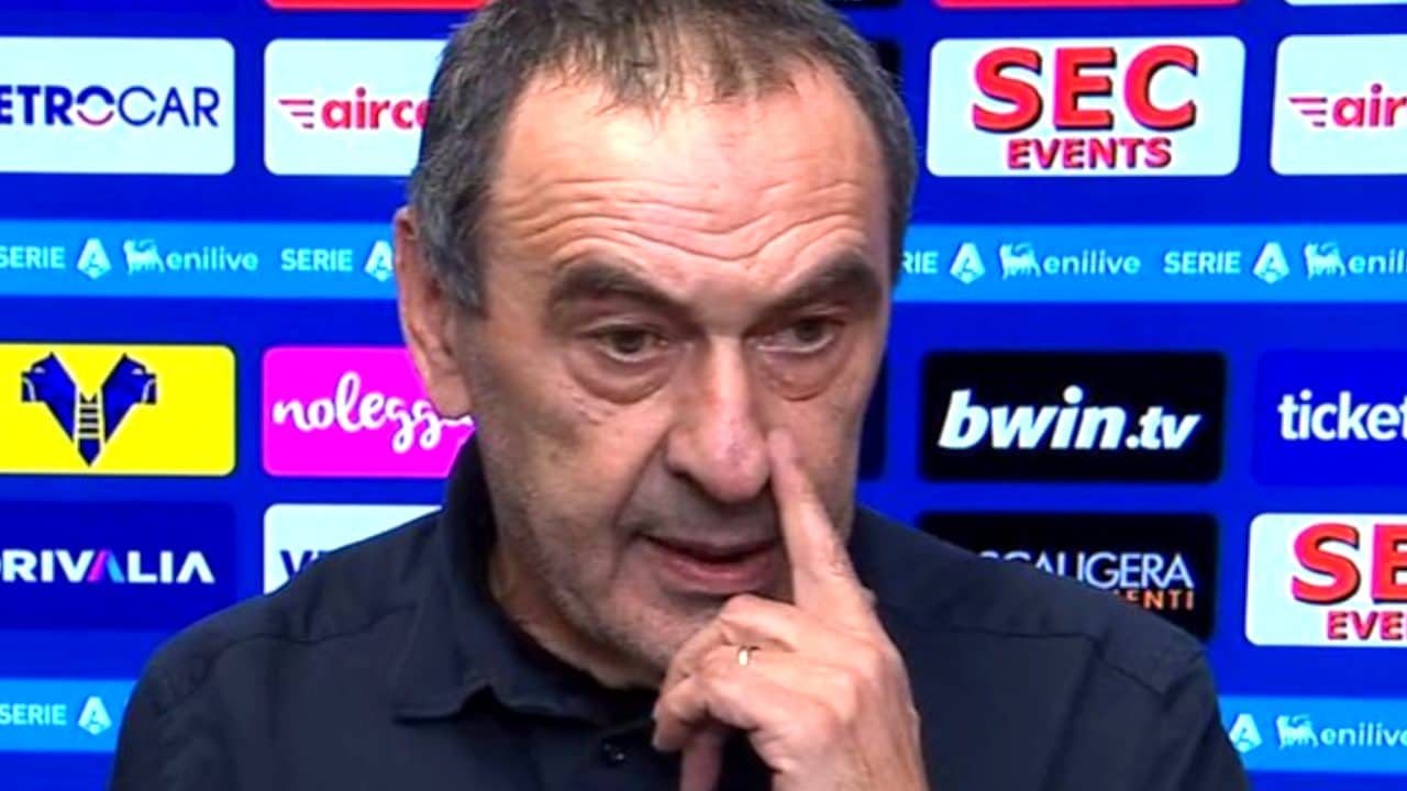 Sarri non perdona Lotito: "Ha ceduto lui Mandas, io non so nemmeno perché sono ancora qui..."