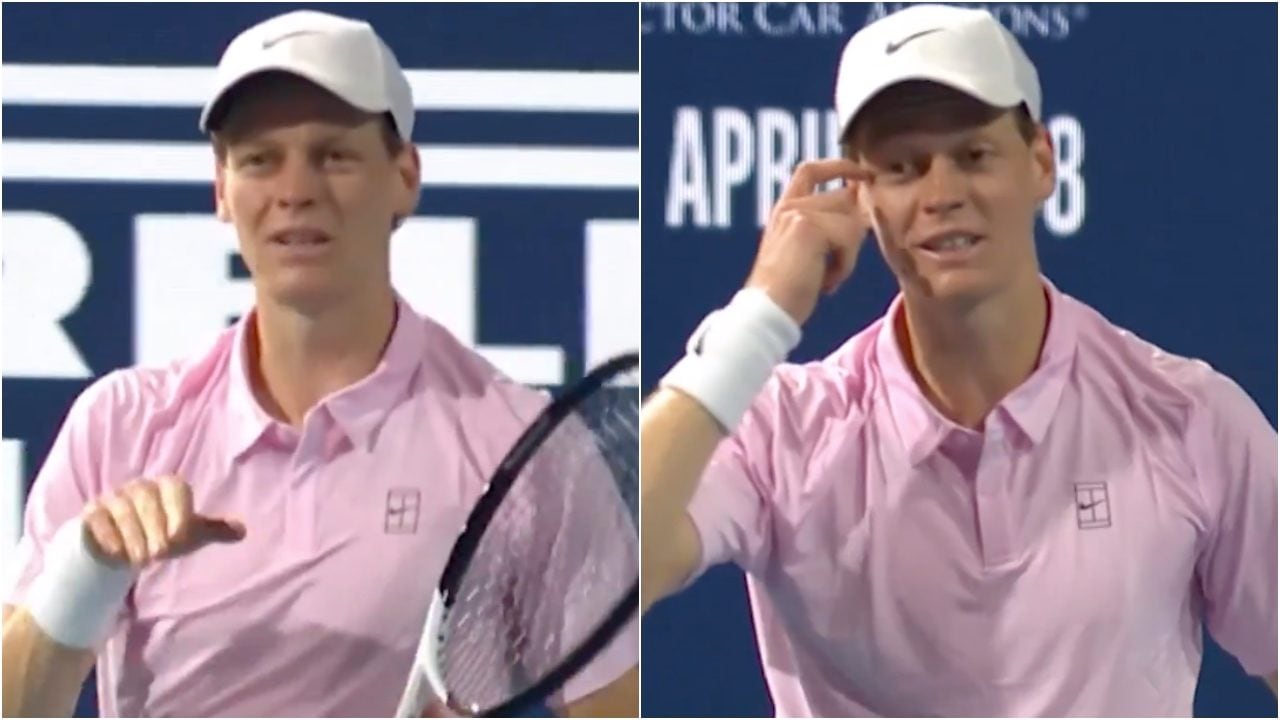 Sinner ferma il gioco con Moutet e si autodenuncia: il gesto che spiega perché tutti lo amano