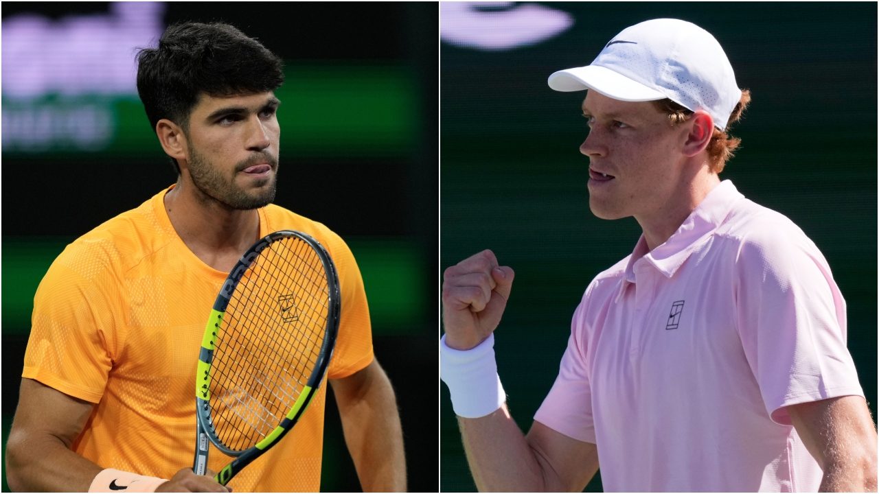 Jannik Sinner può tornare numero 1 anche se non vince a Miami: lo scenario per superare Alcaraz