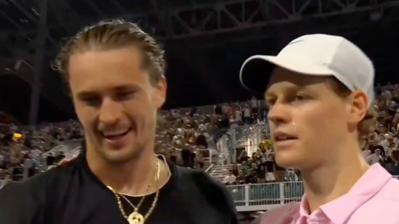 Sinner si complimenta con Zverev, la risposta è sorprendente: "Non è stato abbastanza per batterti"