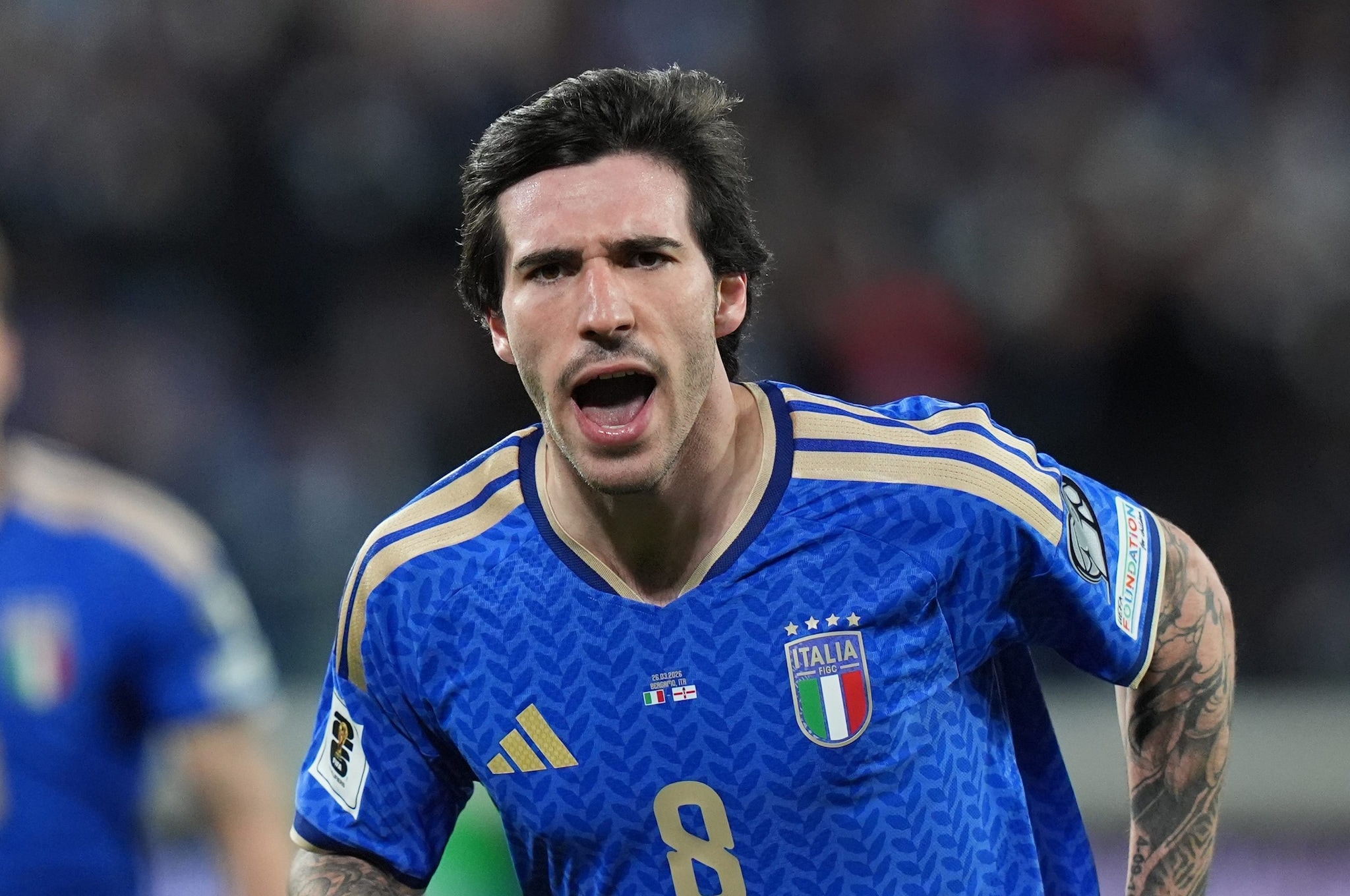 Sandro Tonali è uno dei pilastri dell’Italia di Gattuso