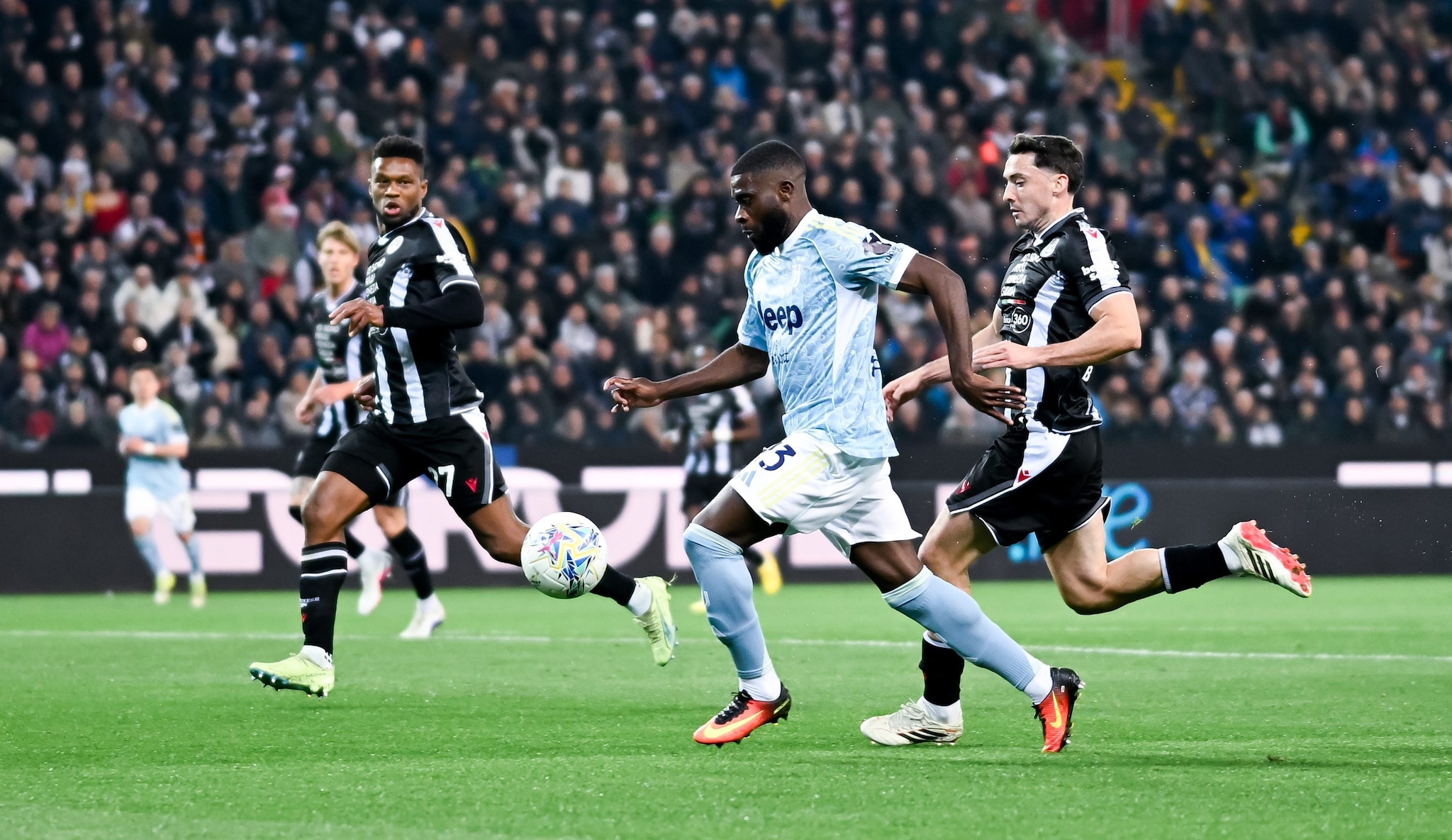 Udinese-Juventus 0-1, risultato finale della partita di Serie A: gol di Boga, gli highlights