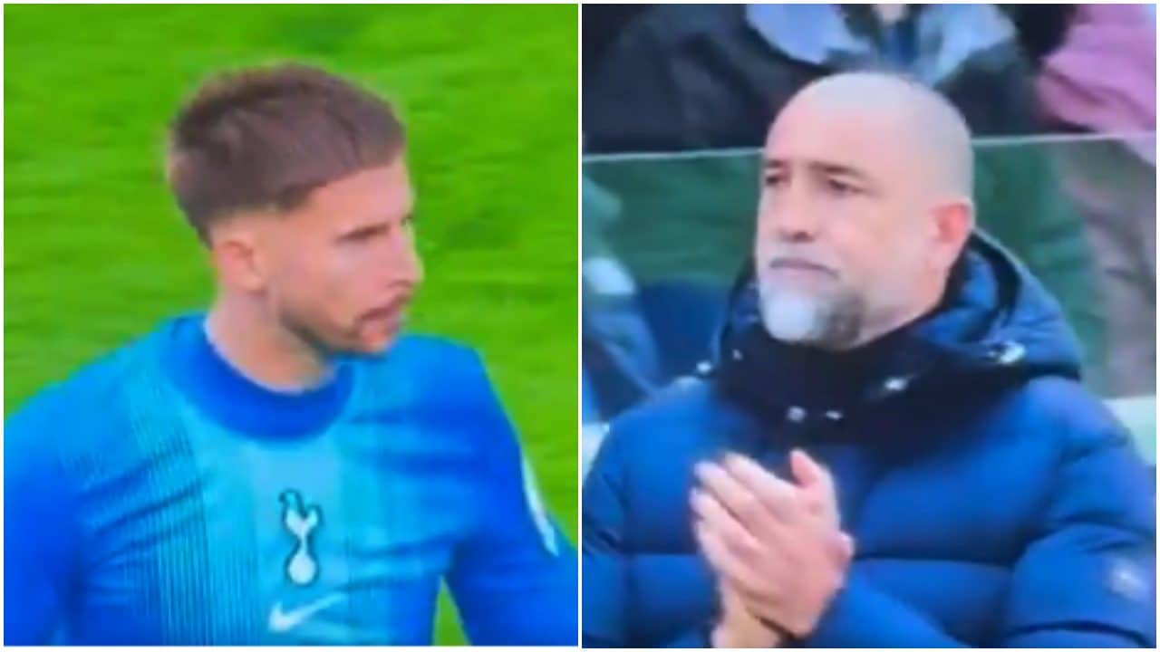 Vicario zimbello dopo una ciabattata surreale, Tudor applaude non si sa cosa: il Tottenham affonda