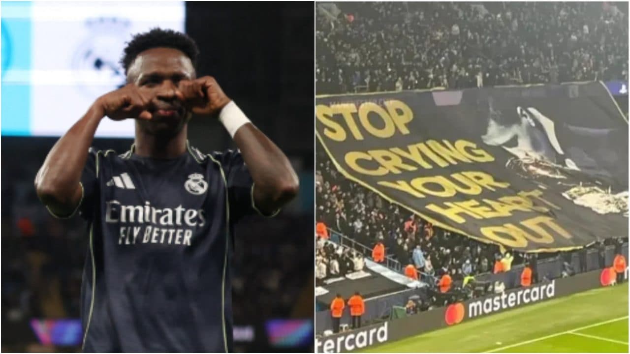 Vinicius irriverente dopo i gol al City: vendetta dopo il Pallone d'Oro, Donnarumma lo rimprovera