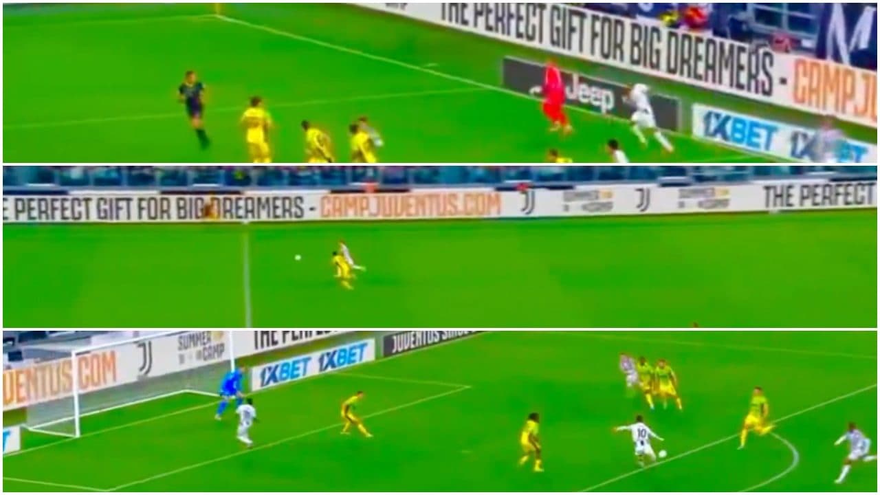 Stupendo lancio di Perin che dà il via al gol della Juve: il manuale del contropiede perfetto