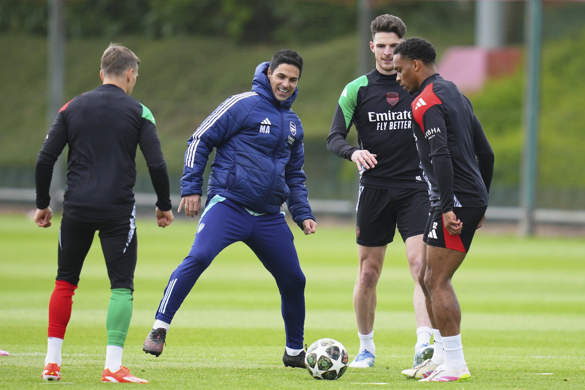 Arteta ha acceso un falò nel centro sportivo dell’Arsenal