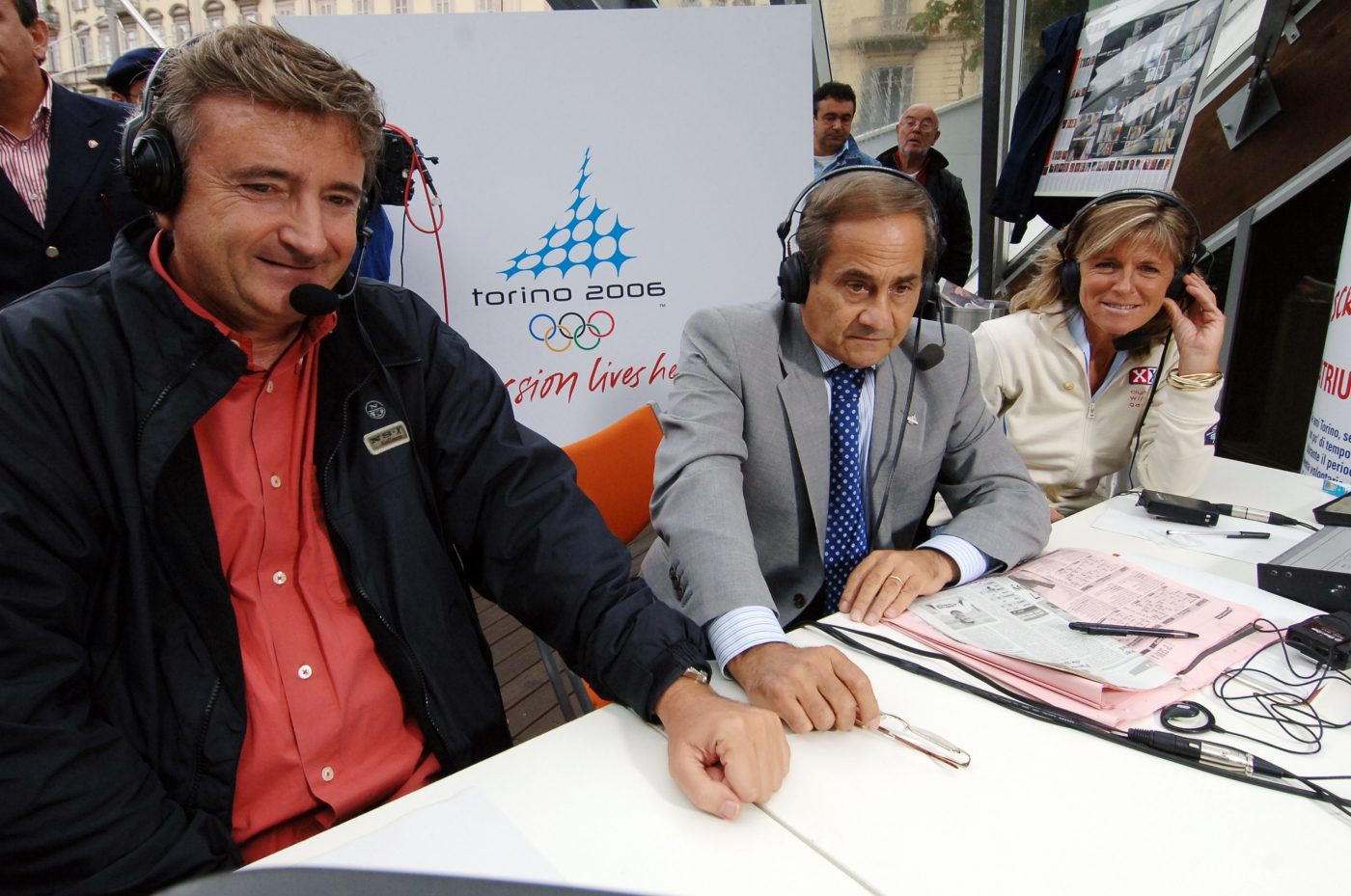 Carlo Nesti, insieme a Gianni Vasino: due delle voci storiche del giornalismo calcistico italiano