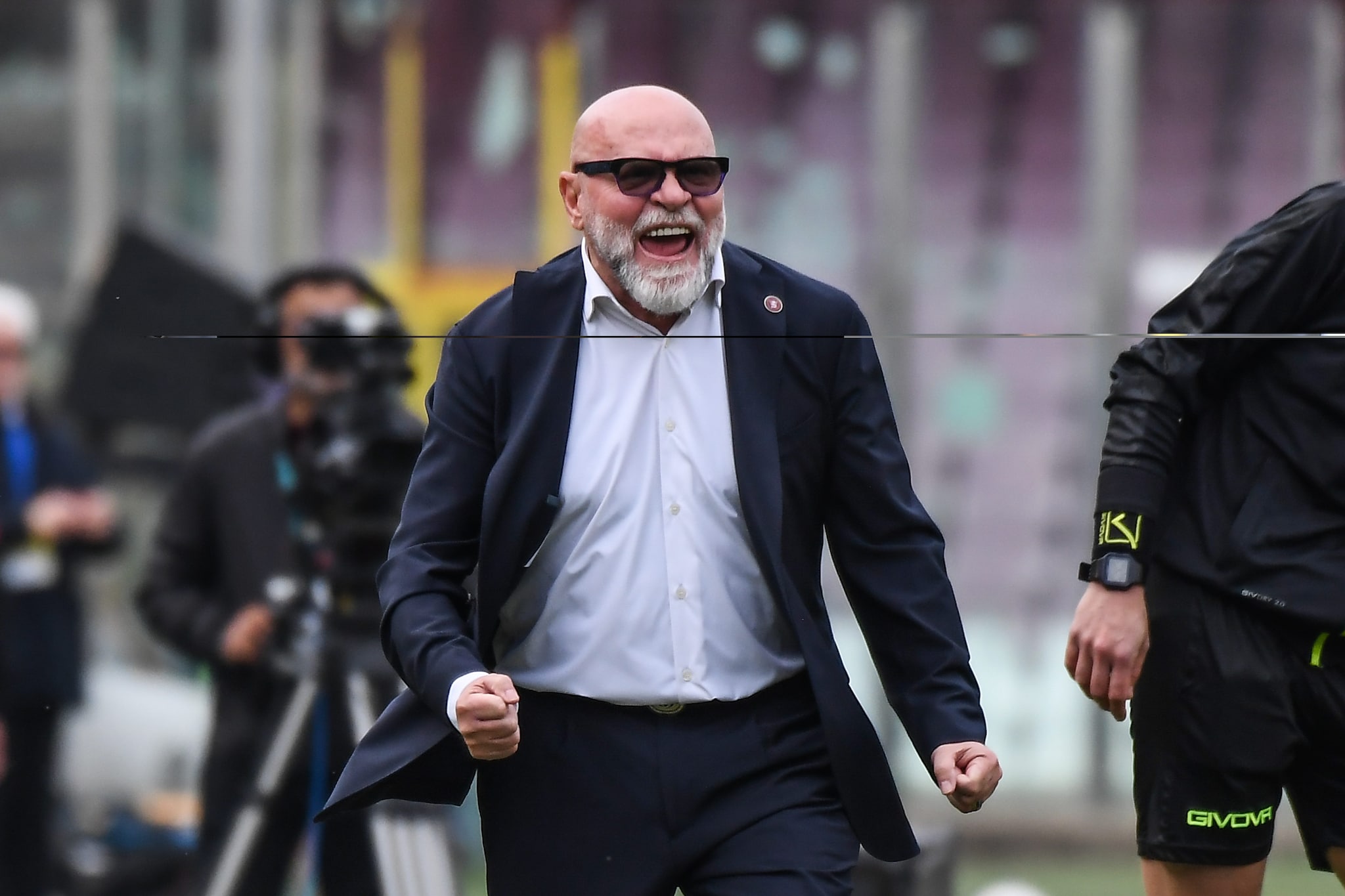 Cosmi sulla panchina della Salernitana.