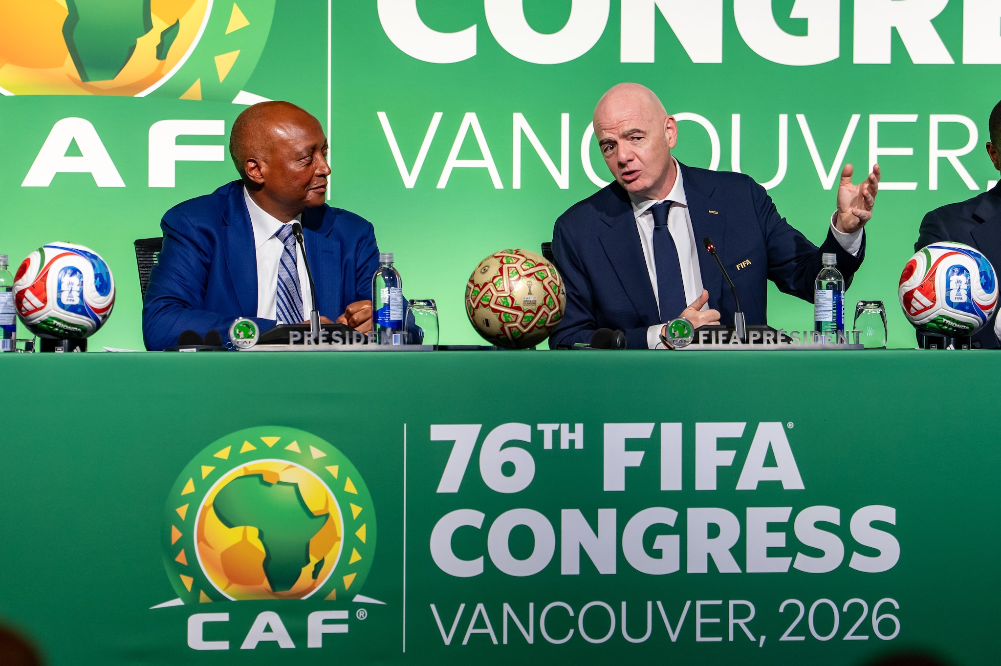 Il Congresso FIFA in corso a Vancouver.