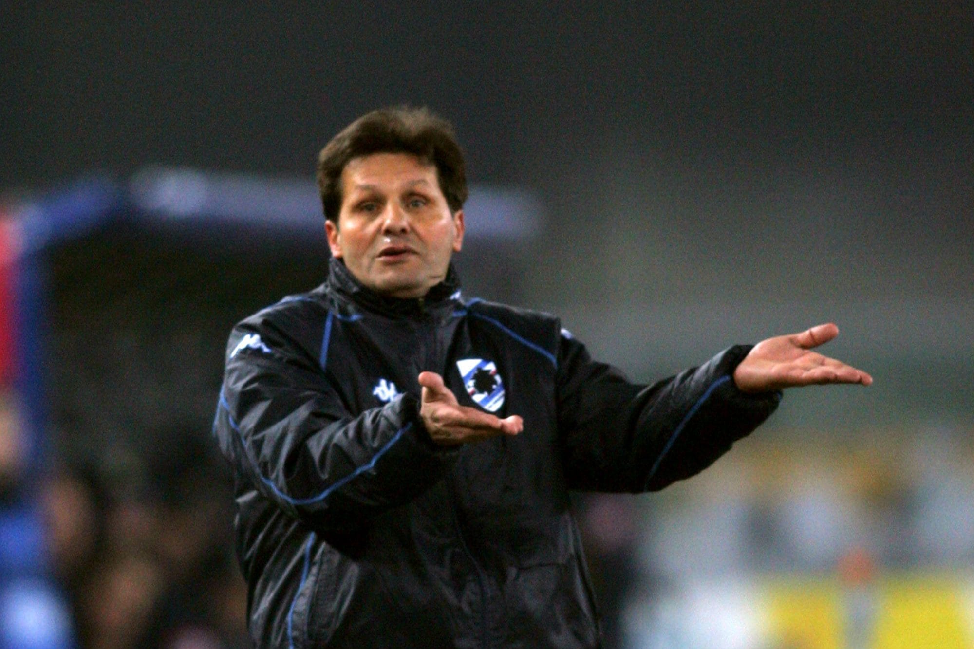 Novellino con la Sampdoria.