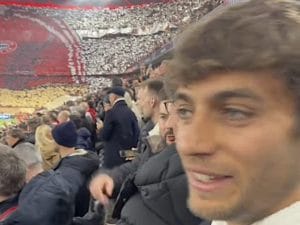 Cobolli allo stadio con Shelton per Bayern-Real: profezia sui gol azzeccata, può sorridere