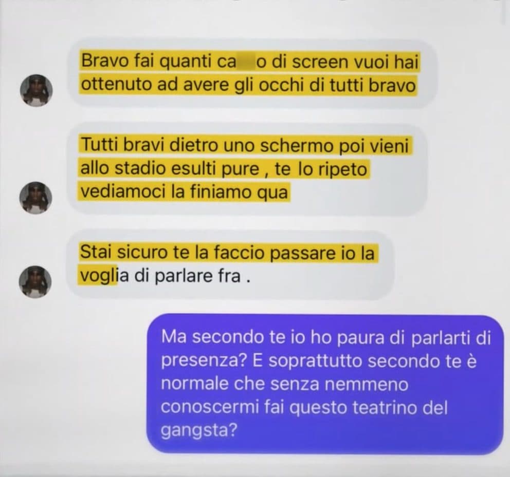 Gli screen tra Kean e Pengwin.