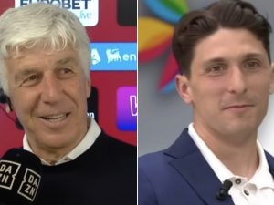 Gasperini ritrova l’ex pupillo Caldara in tv: “Sei andato di là, attento a quello che dici”