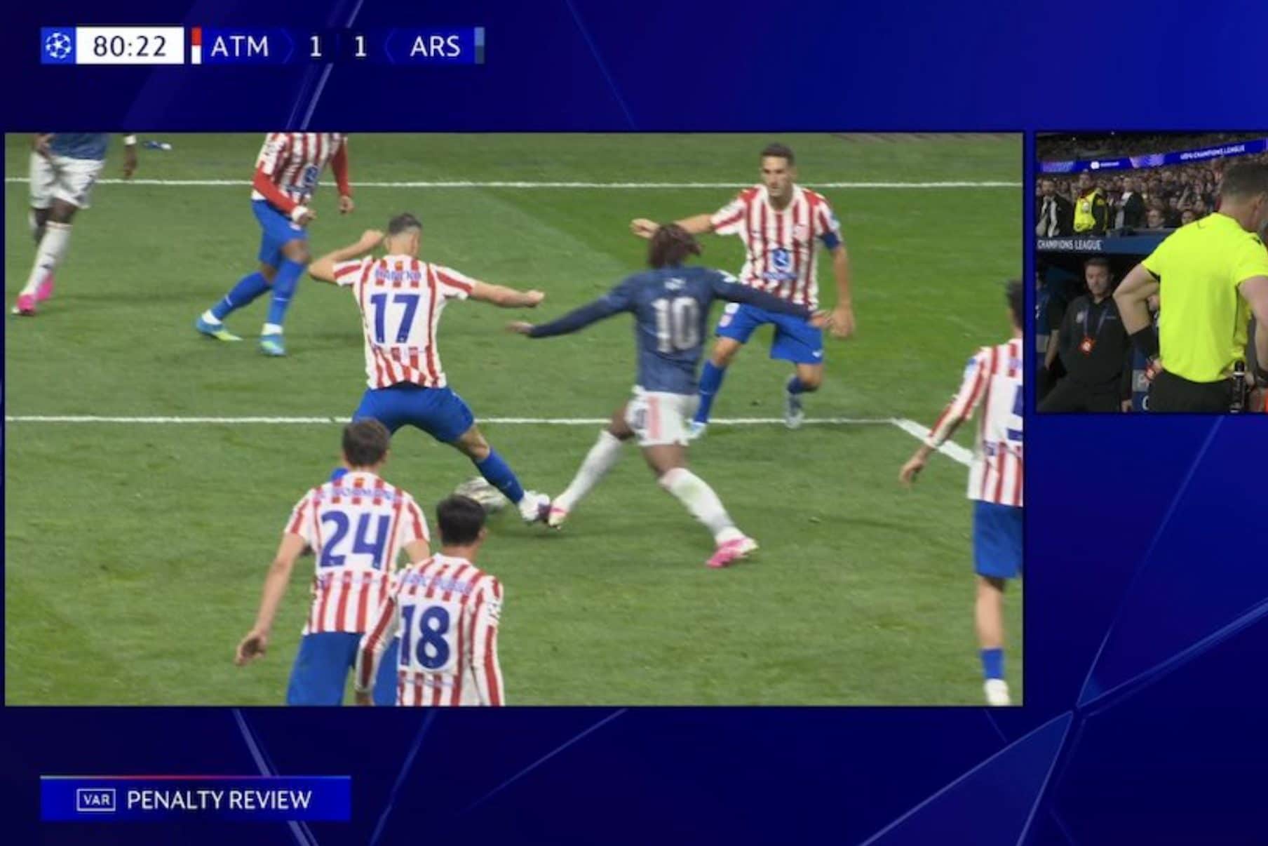 L’azione del potenziale rigore rivista al VAR