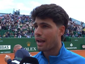 Alcaraz brutalmente schietto a Monte Carlo: “Sarò onesto, perderò il numero 1. Sinner mi supererà”