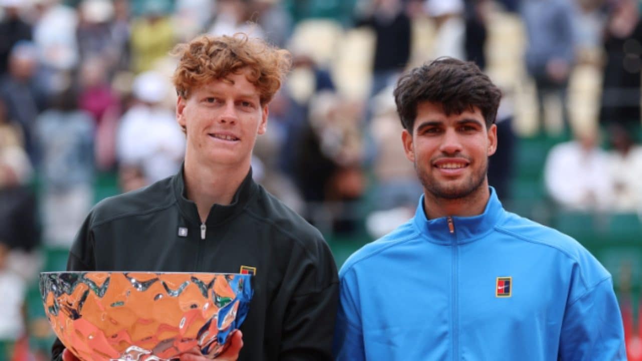 Jannik Sinner vincendo a Monte Carlo ha superato in classifica Carlos Alcaraz tornando numero 1 ATP.