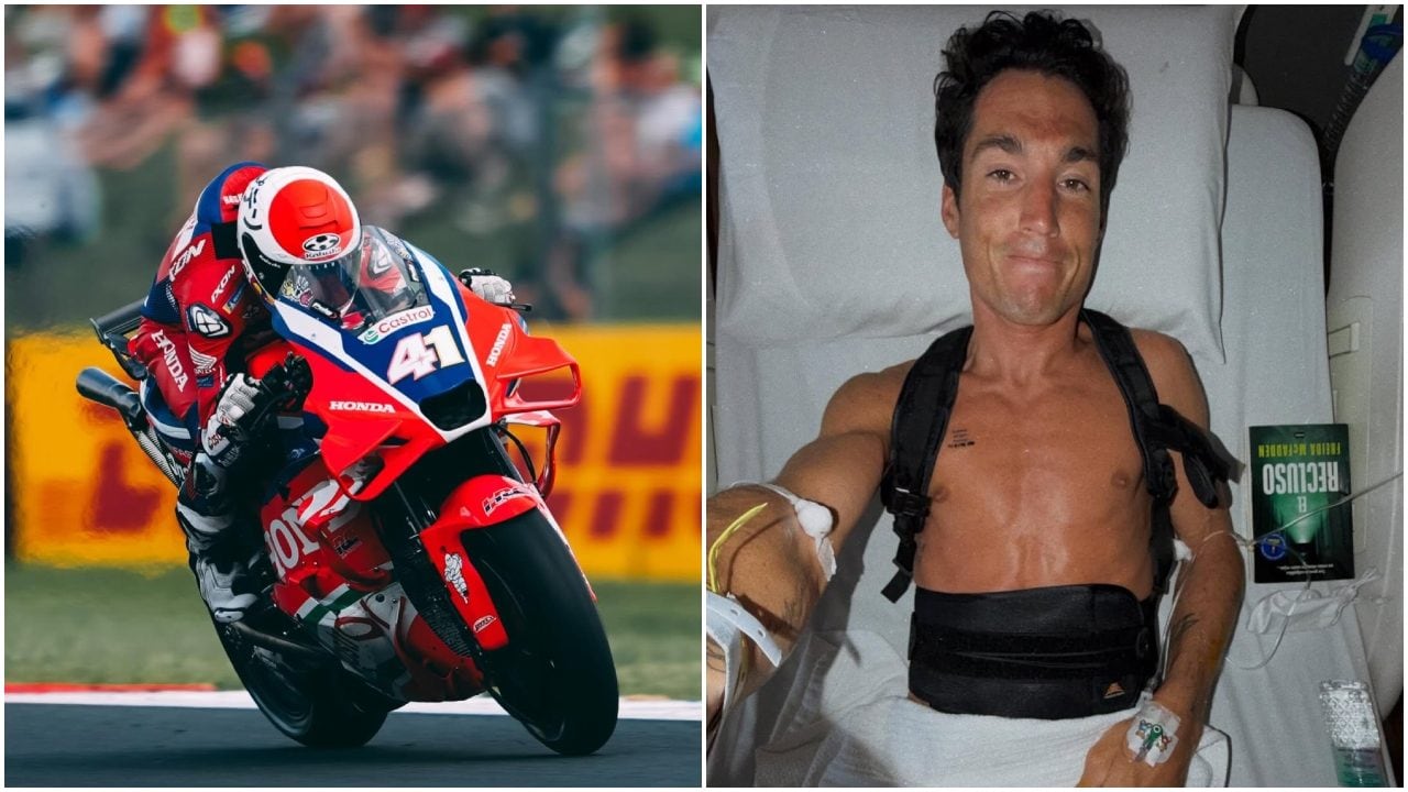 Spaventoso incidente per Aleix Espargaro con la Honda a Sepang: finisce in ospedale con 4 vertebre rotte