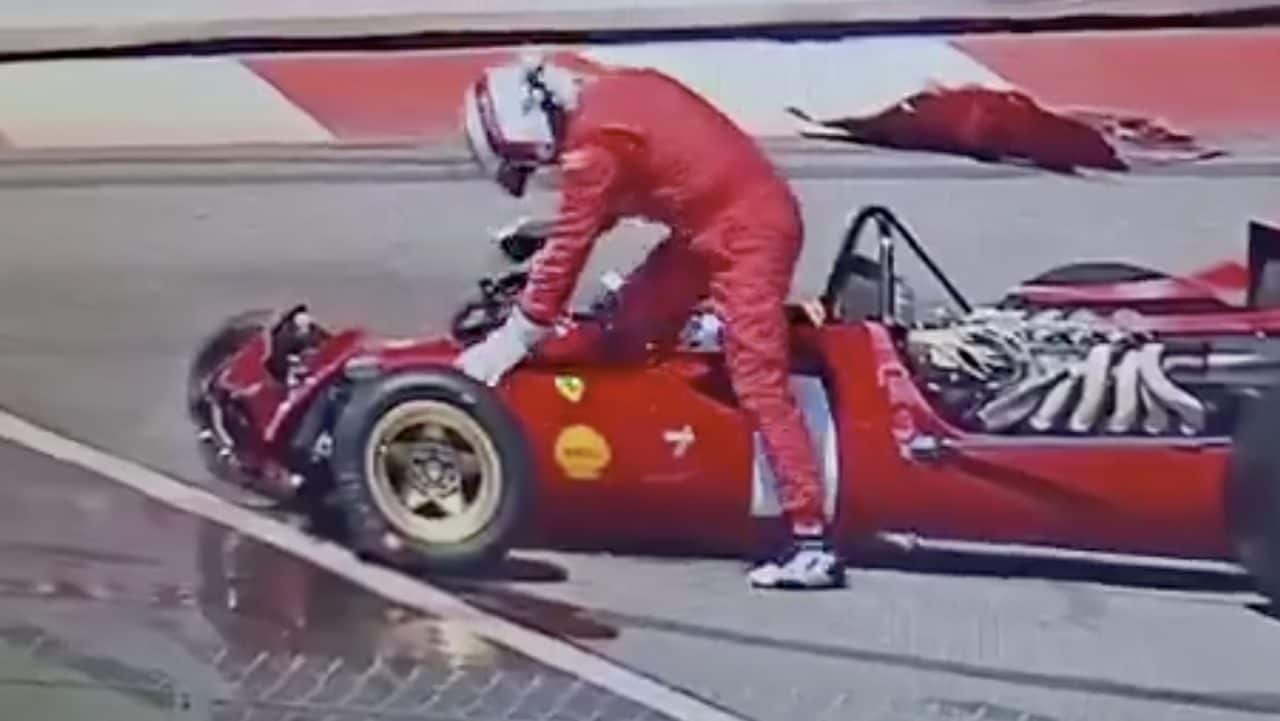 Jean Alesi distrugge una Ferrari 312 F1 al GP Storico di Monaco: valeva diversi milioni di euro