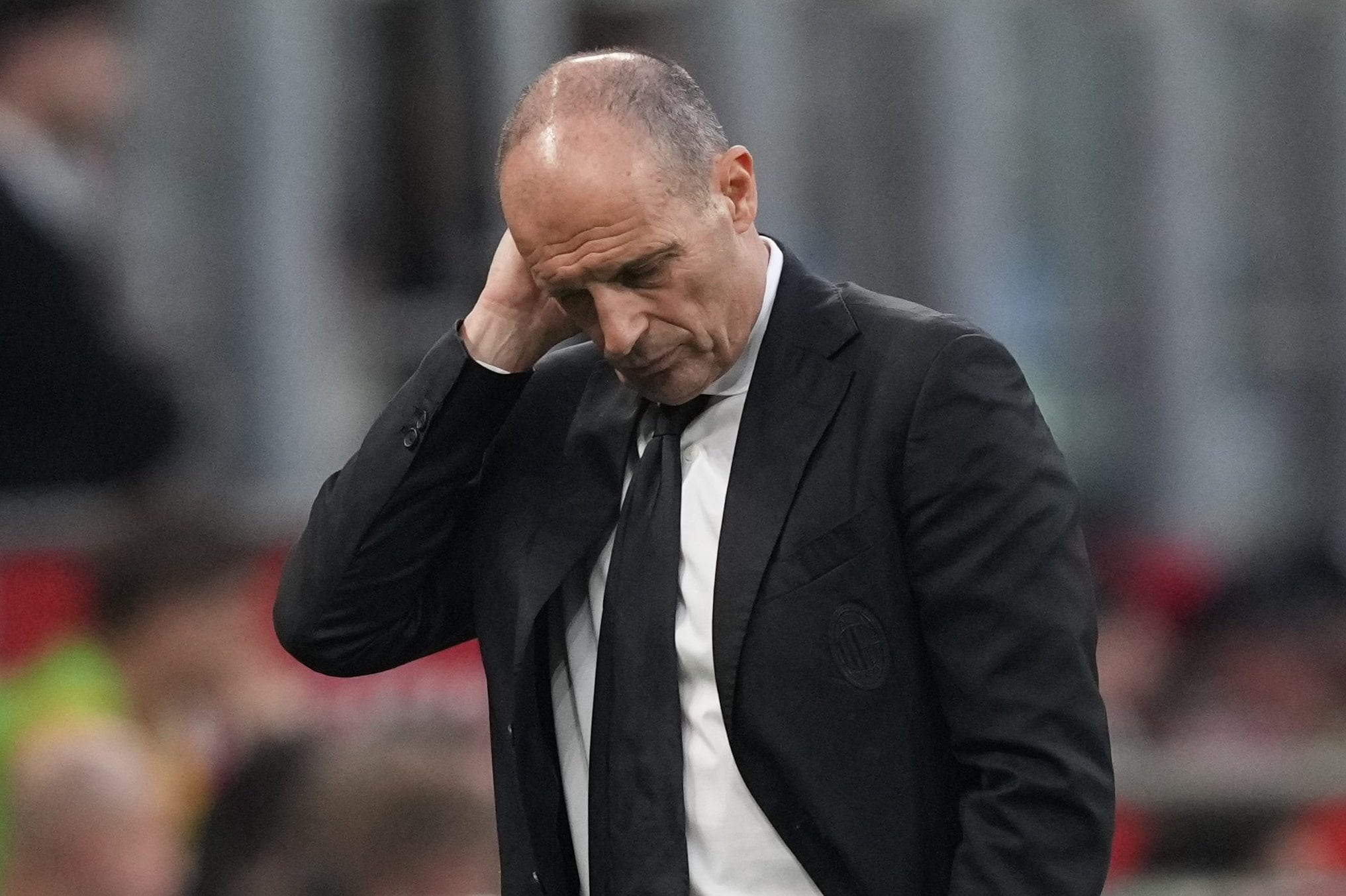 Massimiliano Allegri viene da 3 sconfitte nelle ultime 4 partite col Milan