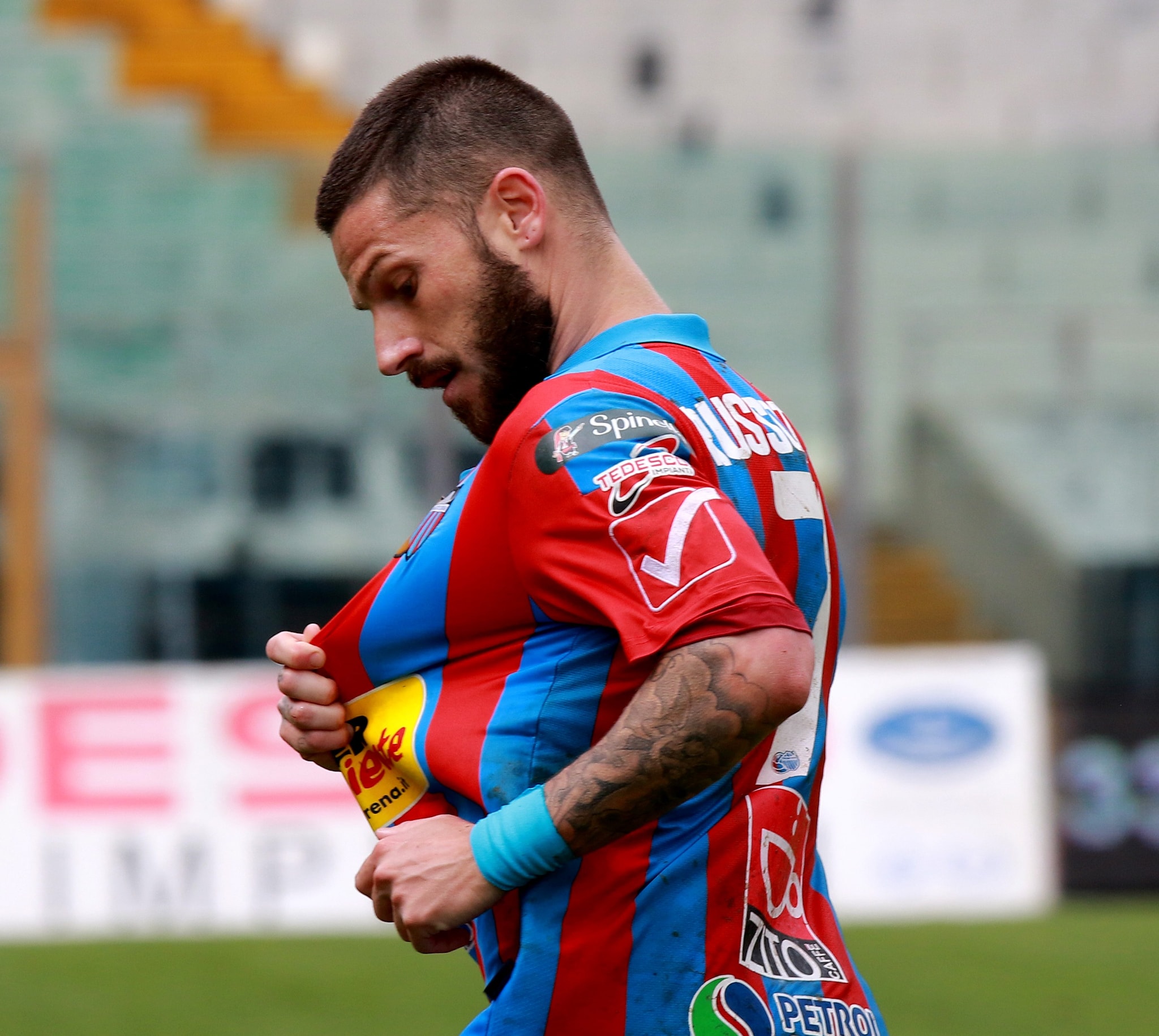 Russotto ha giocato oltre 150 partite con il Catania.