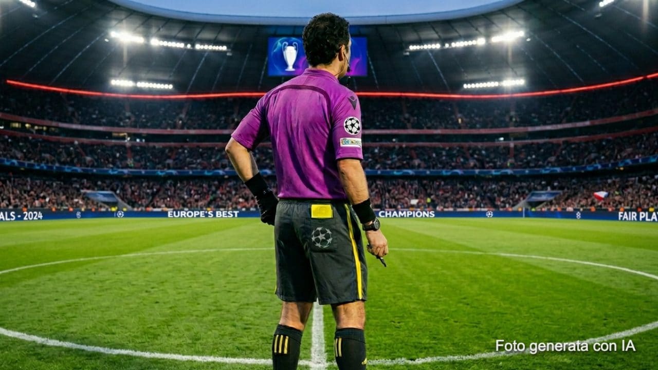 Arbitro UEFA arrestato in hotel per "violenza sessuale su minore" dopo una partita di coppa europea