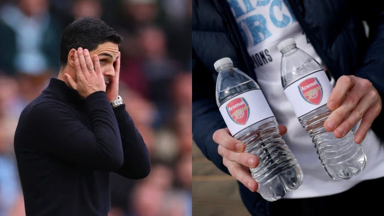 La sfottò delle bottiglie d'acqua diventa realtà: l’Arsenal perde col Manchester City, Premier riaperta