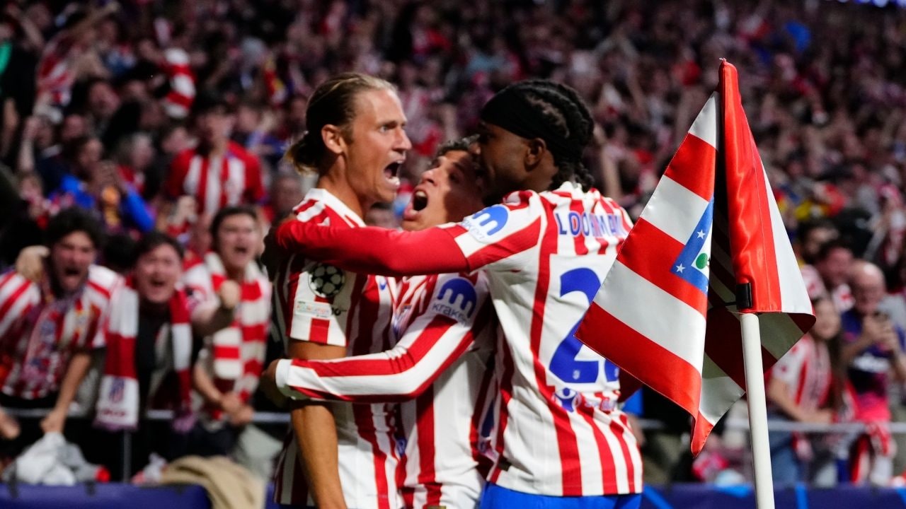 Atletico Madrid in semifinale di Champions: sfida pazzesca col Barcellona che vince, ma non basta