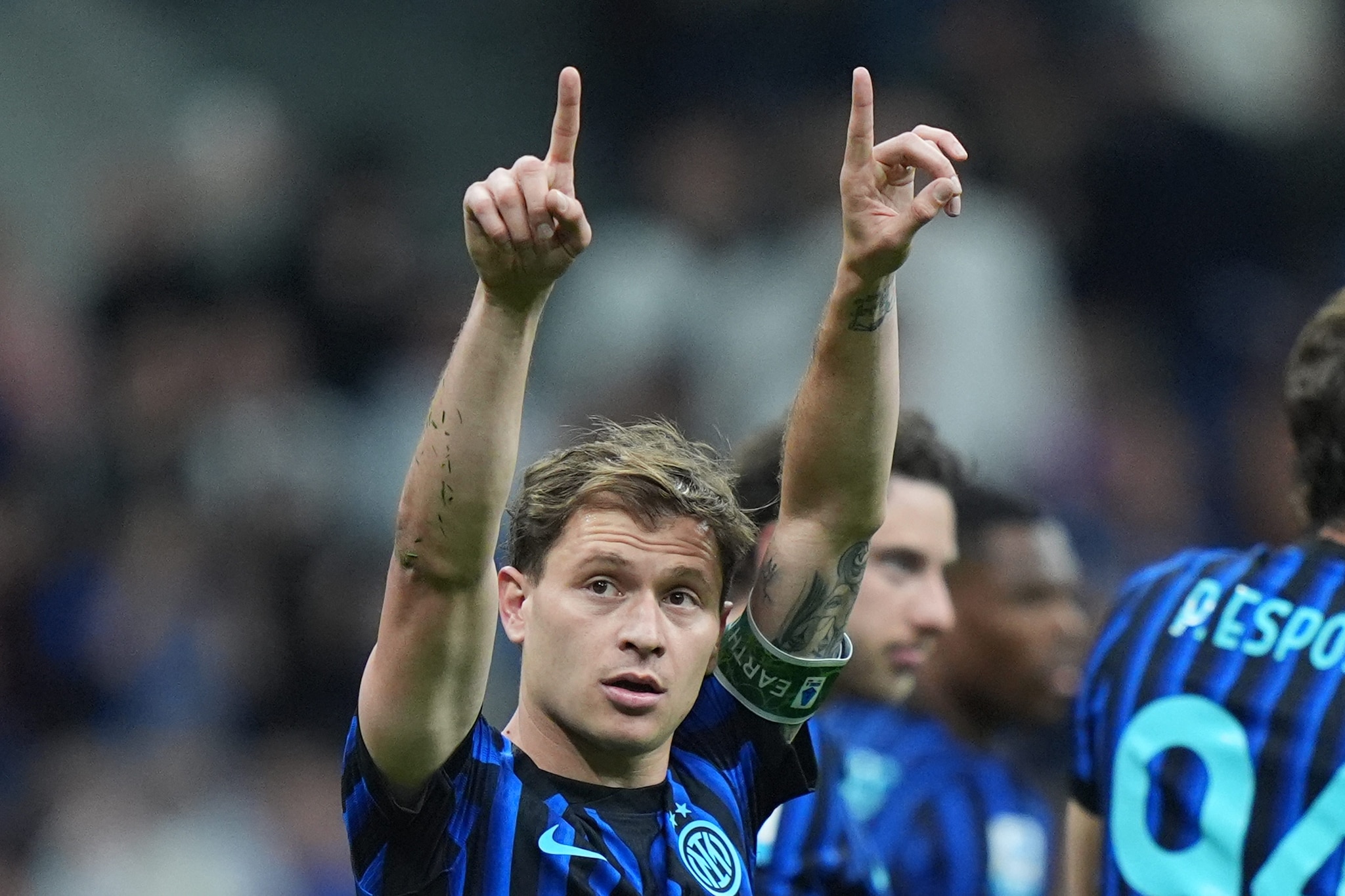 Barella ha raddoppiato e con il suo gol ha chiuso Inter–Cagliari.