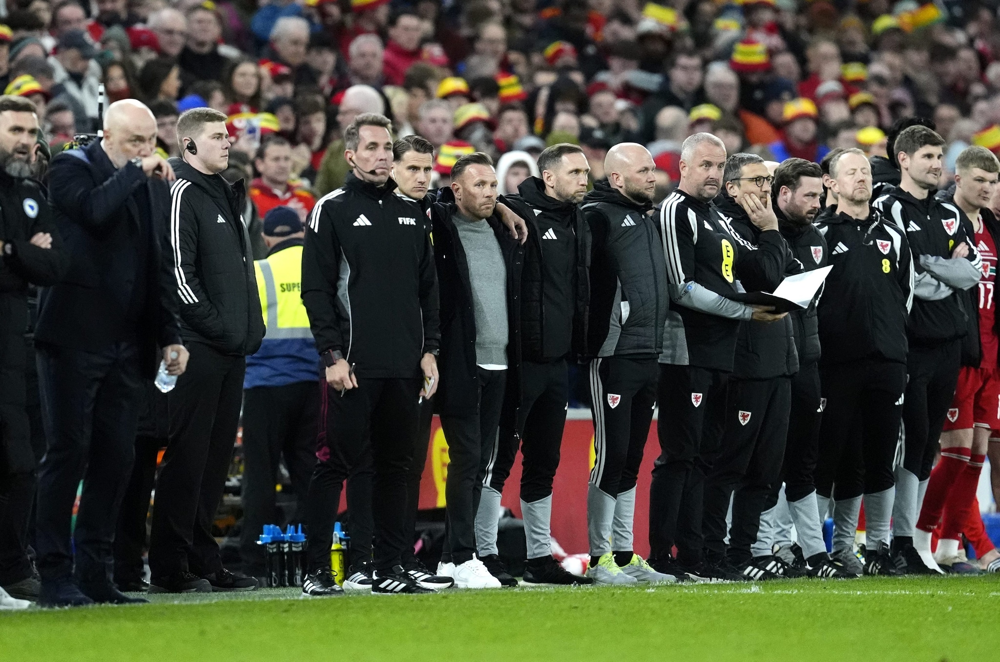 Craig Bellamy e il Galles durante i rigori fatali contro la Bosnia