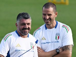 Leonardo Bonucci resta l’unico a non essersi dimesso in Nazionale perché il suo ruolo è particolare