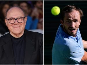 Carlo Verdone svela la grande amicizia con Daniil Medvedev: “Mi manda un video: Congratulation for Oscar”
